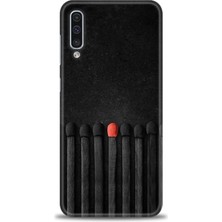 gmotp Samsung Galaxy A50 Kılıf Hd Baskılı - Kibrit Çöpleri