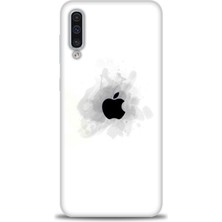 gmotp Samsung Galaxy A50 Kılıf Hd Baskılı - Siyah Elma