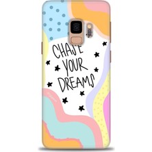 gmotp Samsung Galaxy S9 Kılıf Hd Baskılı - Chase Your Dreams