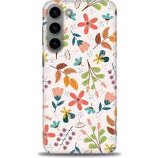 gmotp Samsung Galaxy S23 Plus Kılıf Hd Baskılı - Renkli Dallar