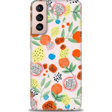 gmotp Samsung Galaxy S21 Fe Kılıf Hd Baskılı - Ejder Meyvesi