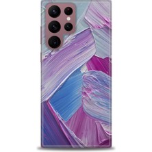 gmotp Samsung Galaxy S25 Ultra Kılıf Hd Baskılı - Purple