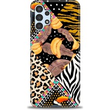 gmotp Samsung Galaxy A13 4g Kılıf Hd Baskılı - Muz Papağan