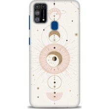 gmotp Samsung Galaxy M31 Kılıf Hd Baskılı - Evren