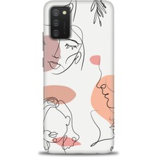 gmotp Samsung Galaxy A03S Kılıf Hd Baskılı - Silüetler