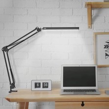 Enshall Masa Tutuculu Metal 3 Renk Modlu Katlanabilir LED Işık Masa Lambası