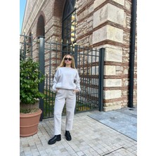 Zaracan Basic Sweat Eşofman Altı Gri Takım