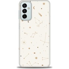 gmotp Samsung Galaxy M13 Kılıf Hd Baskılı - Yıldız Haritası