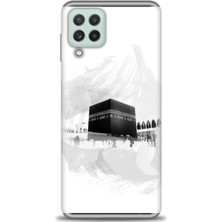 gmotp Samsung Galaxy A22 Kılıf Hd Baskılı - Kabe-I Münevvere