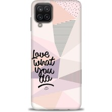 gmotp Samsung Galaxy M12 Kılıf Hd Baskılı - What You Do