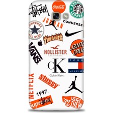 gmotp Samsung Galaxy A7 2017 / A720 Kılıf Hd Baskılı - Stussy