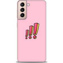 gmotp Samsung Galaxy S21 Fe Kılıf Hd Baskılı - Ünlem