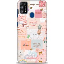 gmotp Samsung Galaxy M31 Kılıf Hd Baskılı - Hello Sweat