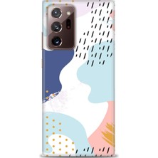 gmotp Samsung Galaxy Note 20 Kılıf Hd Baskılı - Renkler Renkler