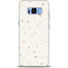 gmotp Samsung Galaxy S8 Kılıf Hd Baskılı - Yıldız Haritası