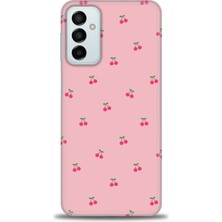 gmotp Samsung Galaxy M13 Kılıf Hd Baskılı - Minik Kirazlar
