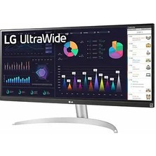 Lg 29'' 2560 x 1080 Wfhd Ultrawide Beyaz Monitör , Amd Freesync,2 Adet 7W Stereo Hoparlörlü, USB Type-C™ Bağlantısı ve 3 Yönlü Çerçevesiz Tasarım