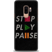 gmotp Samsung Galaxy S9 Plus Kılıf Hd Baskılı - Stop Play
