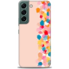 gmotp Samsung Galaxy S22 Kılıf Hd Baskılı - Parça Tuval