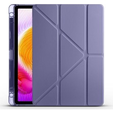 Coolacs Xiaomi Redmi Pad Se Uyumlu Kılıf 3 Farklı Stand Kalemlikli Tri Folding Tablet Kılıfı