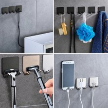 Shanhua Shop Gümüş 2 Adet Tarzı Pcs Punch Ücretsiz Tıraş Jilet Tutucu Erkekler Tıraş Makinesi Depolama Kancası Duvar Rafı Banyo Jilet Rafı Duvar (Yurt Dışından)