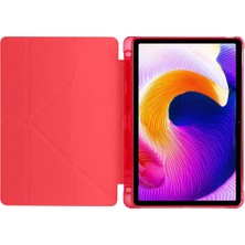 Coolacs Xiaomi Redmi Pad Se Uyumlu Kılıf 3 Farklı Stand Kalemlikli Tri Folding Tablet Kılıfı