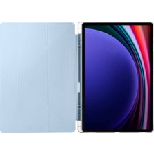 Coolacs Samsung Galaxy Tab S9 Ultra Uyumlu Kılıf 3 Farklı Stand Kalemlikli Tri Folding Tablet Kılıfı