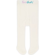 Novibaby Bebek Pamuklu Külotlu Çorap, Çocuk Yenidoğan Pamuk Kız Erkek Okul Çorabı, Beyaz Ekru Pembe Siyah Gri