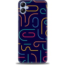gmotp Samsung Galaxy A04E Kılıf Hd Baskılı - Renkli Çubuklar