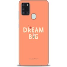 gmotp Samsung Galaxy A21S Kılıf Hd Baskılı - Dream Big
