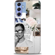 gmotp Samsung Galaxy S24 Fe Kılıf Hd Baskılı - Gözlüklü Kadın