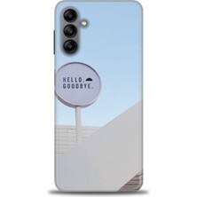 gmotp Samsung Galaxy A04S Kılıf Hd Baskılı - Hello Goodbye