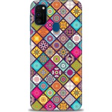 gmotp Samsung Galaxy M30S Kılıf Hd Baskılı - Renkli Mozaik