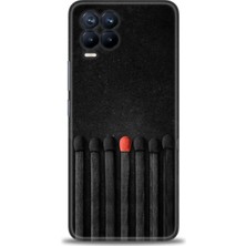 gmotp Realme 8 Pro Kılıf Hd Baskılı - Kibrit Çöpleri