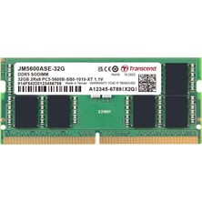 Transcend JM5600ASE-32G 32GB Ddr5 5600MHZ CL46 1.1V Notebook Ram