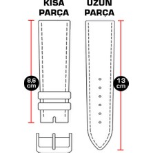 Saatse 20MM Silikon Saat Kordonu Kayış