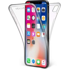 Prolysus Apple Iphone Xs 360 Derece Kılıf Full Tam Koruma Ön Arka Şeffaf Kılıf