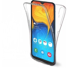 Prolysus Samsung Galaxy A10S 360 Derece Kılıf Full Tam Koruma Ön Arka Şeffaf Kılıf