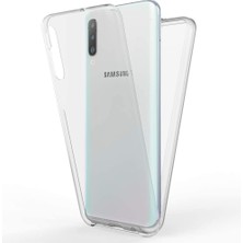 Prolysus Samsung Galaxy A50S 360 Derece Kılıf Full Tam Koruma Ön Arka Şeffaf Kılıf