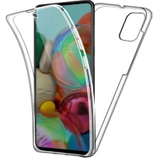 Prolysus Samsung Galaxy M30S 360 Derece Kılıf Full Tam Koruma Ön Arka Şeffaf Kılıf