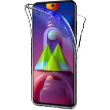 Prolysus Samsung Galaxy M31S 360 Derece Kılıf Full Tam Koruma Ön Arka Şeffaf Kılıf