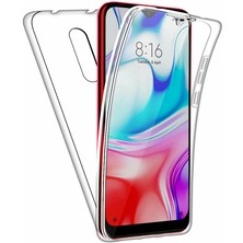 Prolysus Xiaomi Redmi 8 360 Derece Kılıf Full Tam Koruma Ön Arka Şeffaf Kılıf