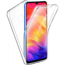 Prolysus Xiaomi Redmi Note 7 360 Derece Kılıf Full Tam Koruma Ön Arka Şeffaf Kılıf