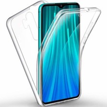 Prolysus Xiaomi Redmi Note 8 Pro 360 Derece Kılıf Full Tam Koruma Ön Arka Şeffaf Kılıf