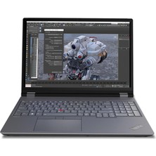 Lenovo Thinkpad P16 21FA000UTX10 I7-13850HX 128GB 2tbssd RTX4000 16" Qhd+ W11P Taşınabilir Iş Istasyonu