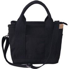 Peace Kadın Kanvas Fermuarlı Omuz Crossbody Çanta (Yurt Dışından)