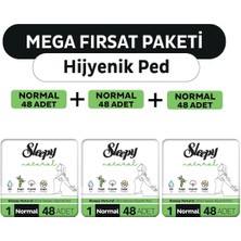 Sleepy Natural Ultra Hassas Hijyenik Ped Mega Fırsat Paketi Normal 144 Adet