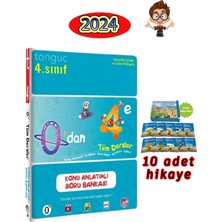 Tonguç Akademi 0'dan 4'e Konu Anlatımlı Soru Bankası - Nasrettin Hoca 10'lu Hikaye Seti