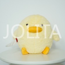 Jolita 28 cm Bıçaklı Ördek Peluş Küçük Sarı Ördek Oyunu Bebek Peluş Oyuncak (Yurt Dışından)