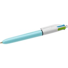 Bic Tükenmez Kalem 4 Colors Açık Mavi Gövde 1 Adet 982870